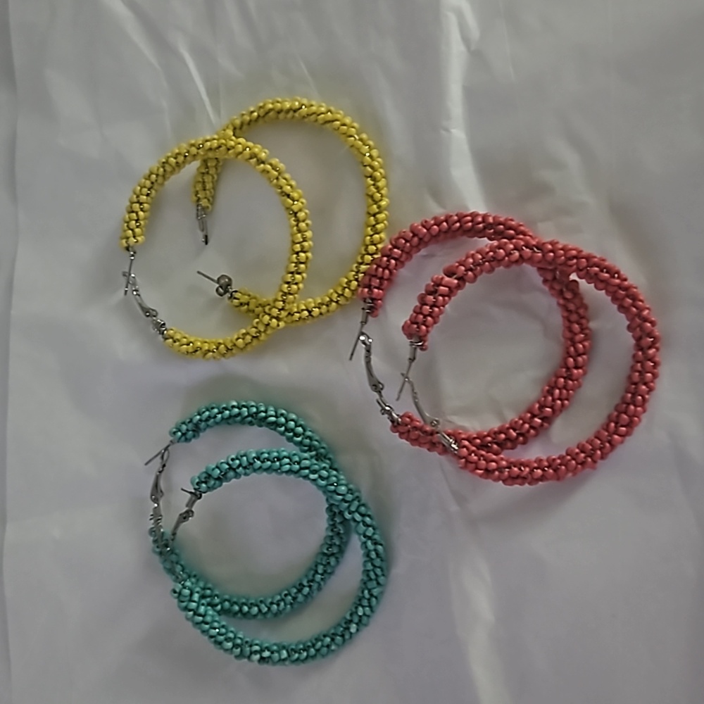 Beaded earrings